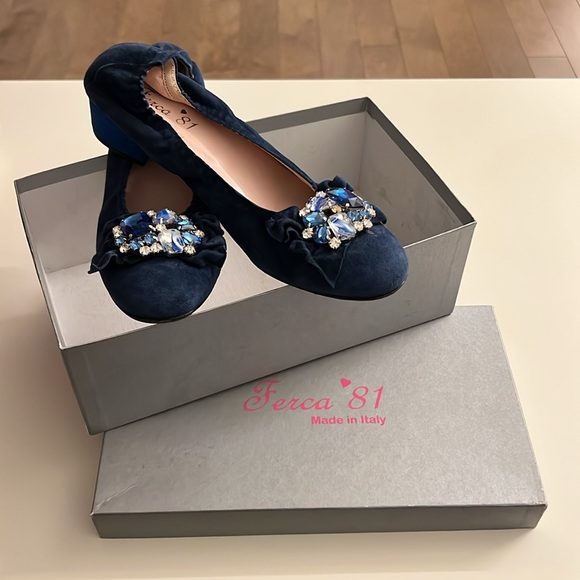 Ferca 81 Made in Italy suede shoes - Picture 3 of 3